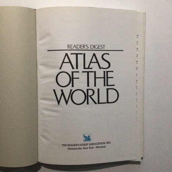Atlas of the World by Rand McNally Maps Hardcover Book - Picture 4 of 11